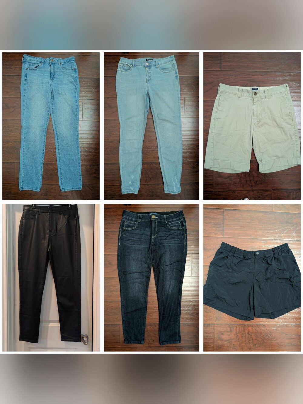 Women's Jeans & Shorts, Size 6 & 8